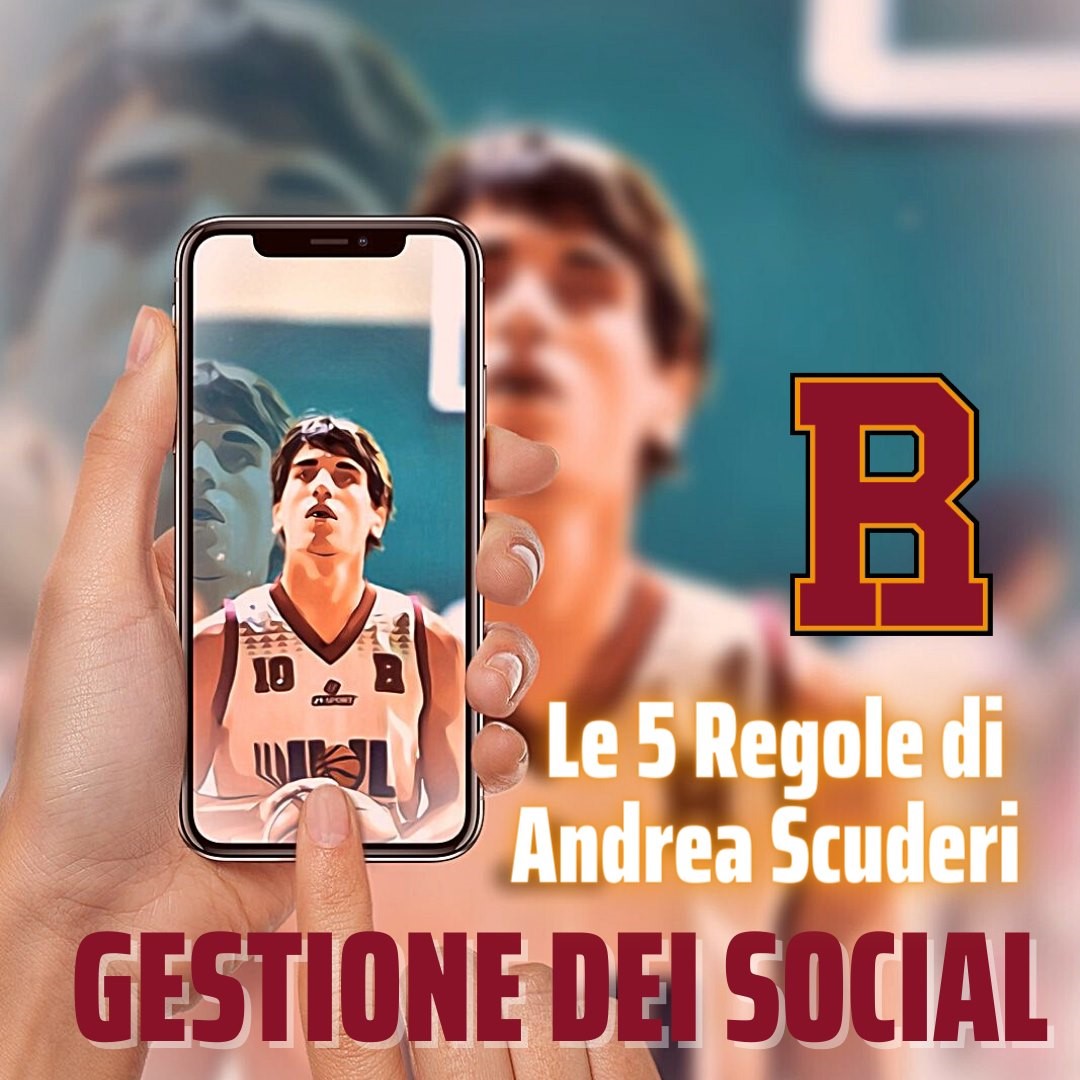 Un giocatore alle prese con i “social”